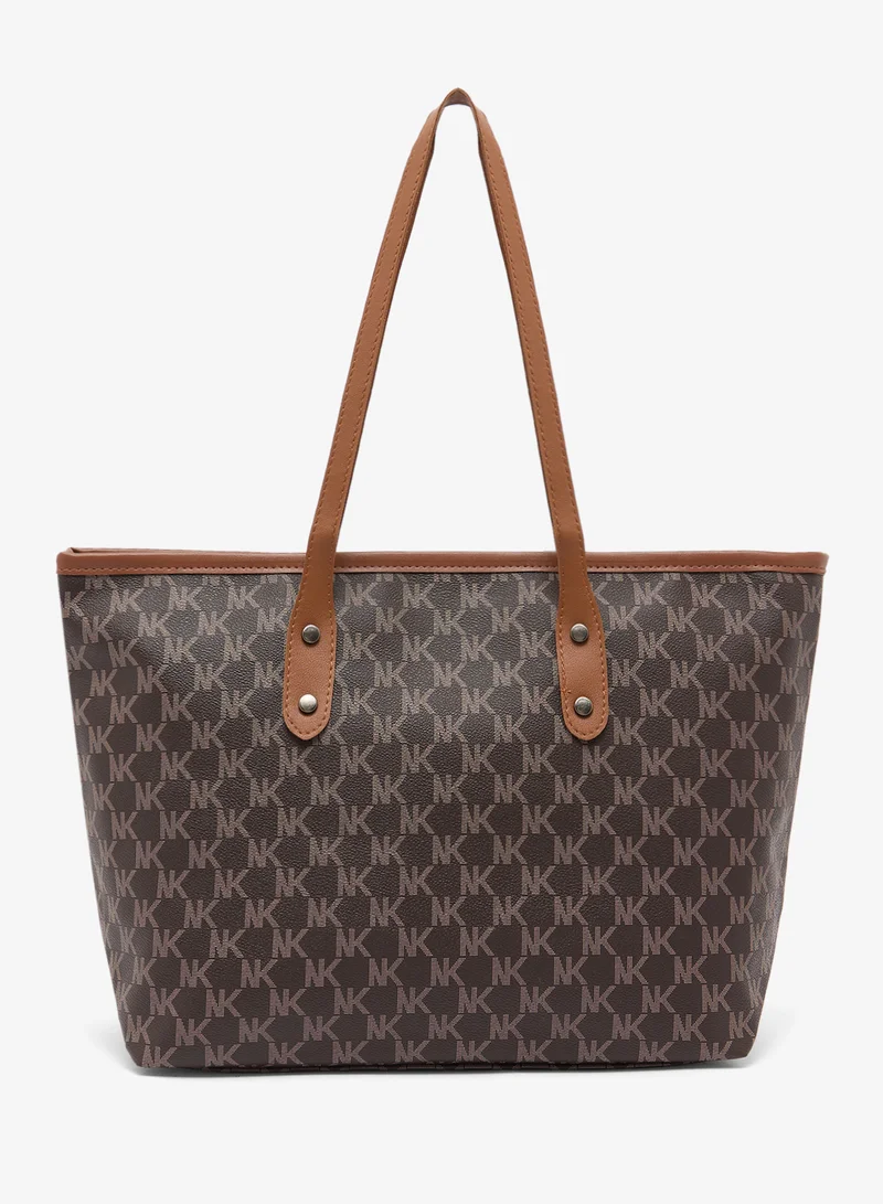 ايلا Printed Tote Bag